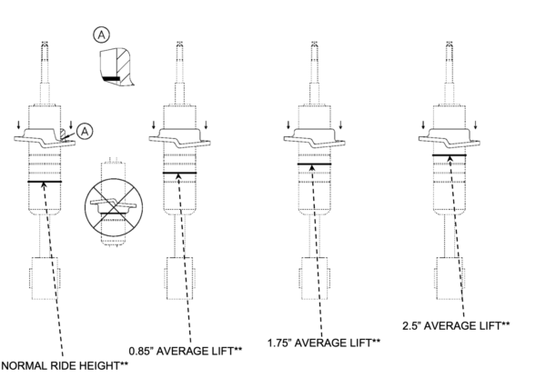 2005-2015 tacoma front shocks instructions c ring position