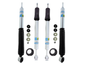 Bilstein 5100 0-2.5" Lift Adjustable Front Rear Shocks for 2003-2009 4Runner, FJ Cruiser