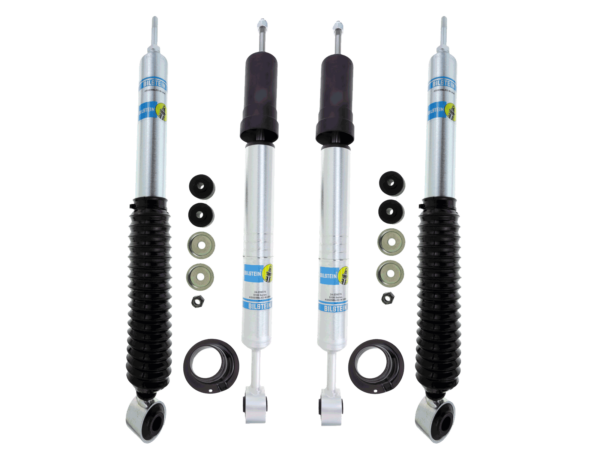 Bilstein 5100 0-2.5" Lift Adjustable Front Rear Shocks for 2003-2009 4Runner, FJ Cruiser