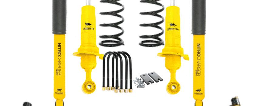 ARB 1.5-2" Lift Kit Dakar Springs, Shackles for 2005-2015 Nissan Xterra