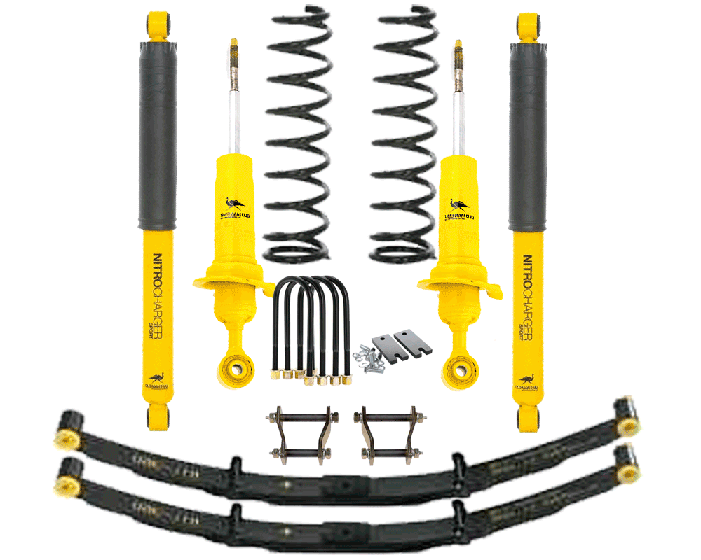 ARB 1.52" Lift Kit Dakar Springs, Shackles for 20052015 Nissan Xterra