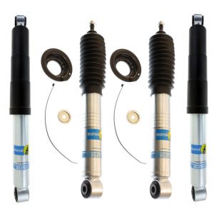 Bilstein 5100 0-2" Front Height Adjustable and 0-1" Rear for 2005-2015 Nissan Xterra 4WD