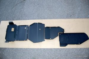 Hefty Fab 2005+ Nissan Xterra Full Skid Set