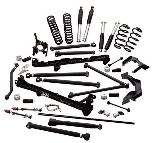 RCD 6″ Long Arm Suspension system / Lift Kit with Bilstein 5100 for Jeep Wrangler TJ 1997-2006