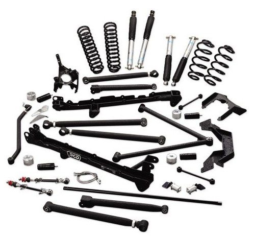 RCD 6″ Lift Kit Long Arm with Bilstein 5100 for Jeep Wrangler TJ 97-06