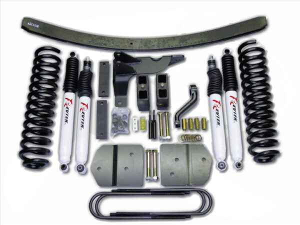 Revtek 6" Lift Kit System with Drop Brackets for 2008-2010 Ford F250-F350
