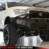 Fab Fours Heavy Duty Winch Bumper on a white 2007-2013 Tundra