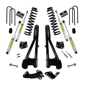 4 inch Lift Kit With Replacement Radius Arms - 2005-2007 Ford F-250-350 4WD - Diesel Engine-K975