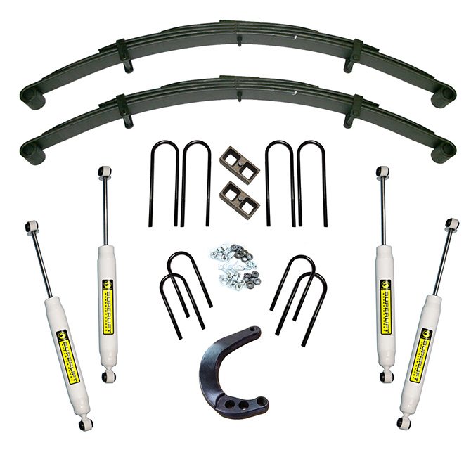 SuperLift 6 Suspension Lift Kit for 1973-1991 Chevy/GMC 3/4 Ton 4WD Solid  Axle Vehicles