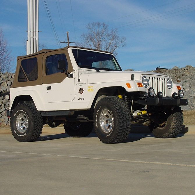 Superlift 4 Lift Kit For 1997 2002 Jeep Tj