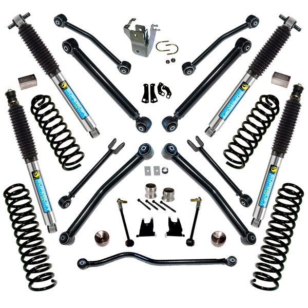 SuperLift 4 inch Lift Kit with Bilstein Shocks for 2007-2015 Jeep JK 2 Door K996B