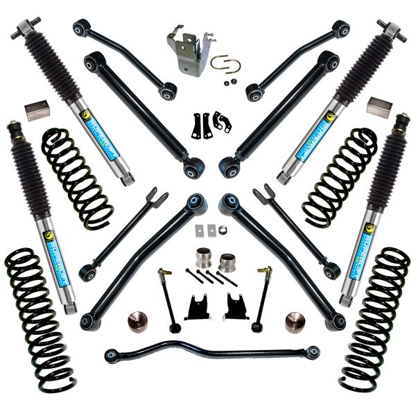 SuperLift 4 inch Lift Kit with Bilstein Shocks for 2007-2015 Jeep JK 2 Door K996B