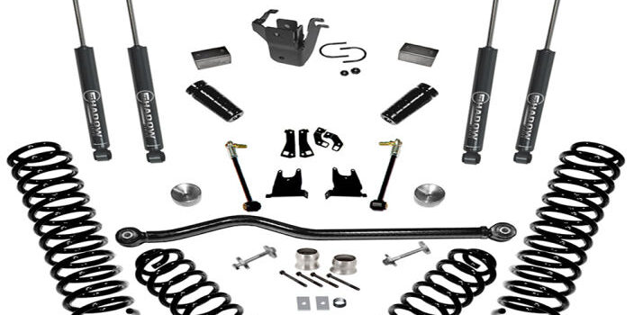 SuperLift 4" Suspension Lift Kit for 2012-2018 Jeep Wrangler JK - 2 Door