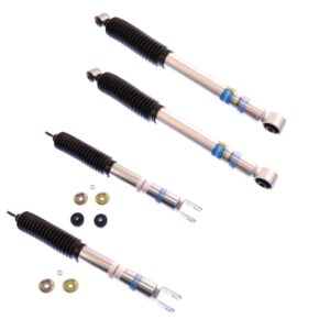 00-'6 Chevy/GMC Tahoe 2WD Bilstein 5100 4-6" Front & 5" Rear Lift Shocks-24-185950-24-187237