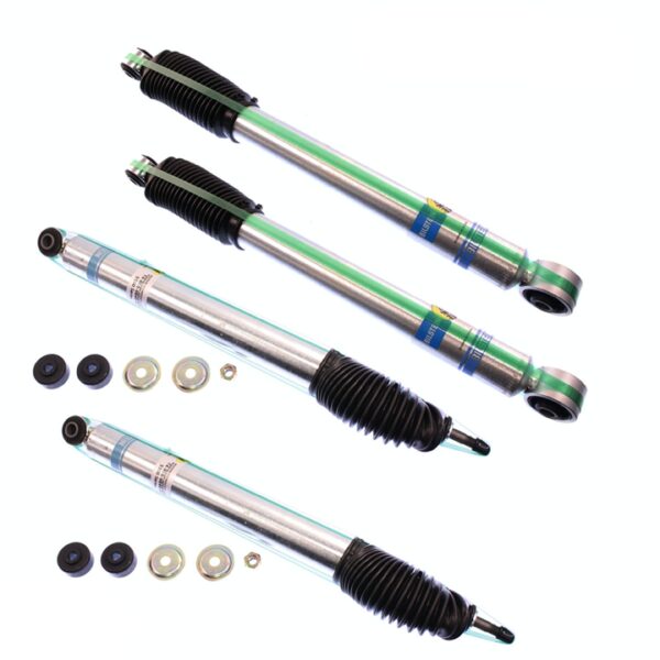 03-'10 Dodge Ram 2500 4WD Bilstein 5100 4-5" Front & 2" Rear Lift Shocks-24-066464-24-186636