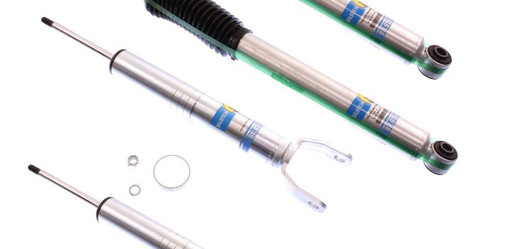 06-'08 Dodge Ram 1500 4WD Bilstein 5100 0-2" Front & 0-1" Rear Lift Shocks-24-186988-24-185783