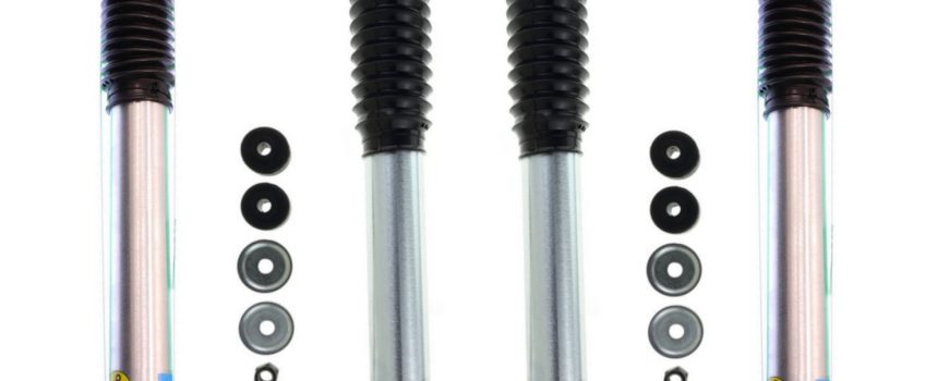 06-'08 Dodge Ram 1500 Mega Cab 4WD Bilstein 5100 0-2.5" Front & 0-1" Rear Shocks