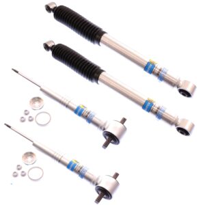 07-'14 Chevy/GMC Avalanche 2WD Bilstein 5100 0-1.75" Front 0-1" Rear Lift Shocks-24-186940-24-187237