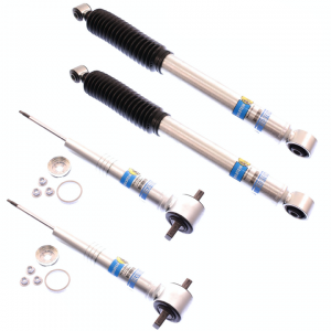 07-'14 Chevy/GMC Tahoe 2WD Bilstein 5100 0-1.75" Front & 0-1" Rear Lift Shocks-24-186940-24-187237