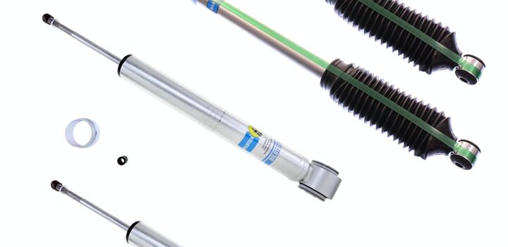 09-'13 Ford F-150 4WD Bilstein 5100 0-2" Front & 0-1" Rear Lift Shocks-24-239394-33-187501