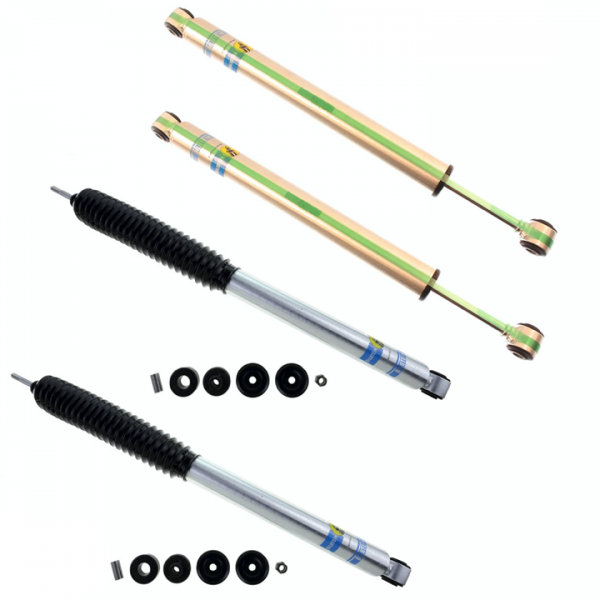 11-'12 RAM 3500 4WD Bilstein 5100 6-8" Front & 3-5" Rear Lift Shocks-24-187213-33-187228