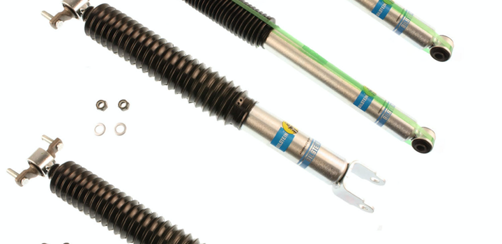 11-'15 Chevy/GMC Sierra 2500HD 4WD Bilstein 5100 4-6" Front & 3-4" Rear Shocks-24-218023-24-218030