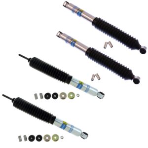 66-'77 Ford Bronco 4WD Bilstein 5100 0-1.5" Front & 0-1.5" Rear Lift Shocks