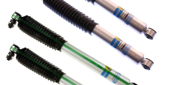 73-'87 Chevy / GMC K25 4WD Bilstein 5100 3-4" Front & 3-4" Rear Lift Shocks-24-187077-24-187084