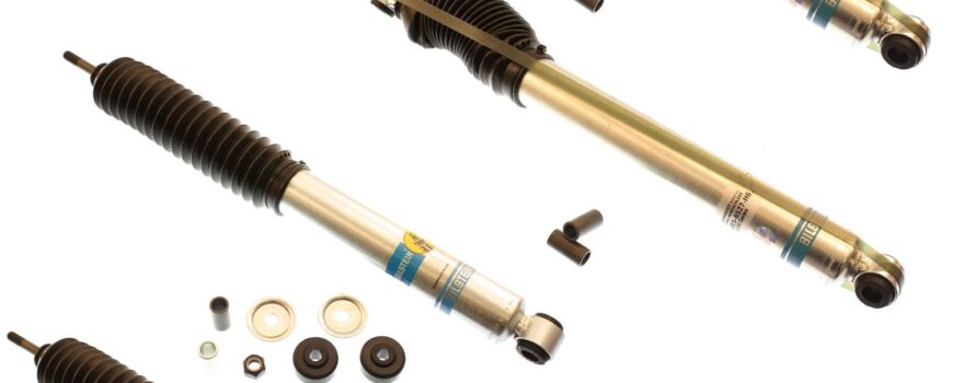 80-'97 Ford F350 2WD Bilstein 5100 6" Front & 3-4" Rear Lift Shocks