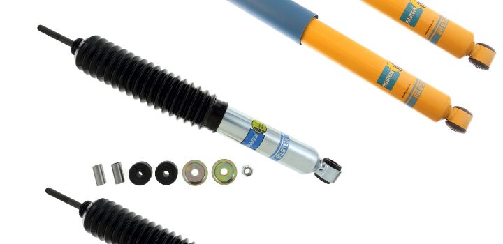 83-'97 Ford Ranger 2WD Bilstein 5100 4-5" Front & 0-1" Rear Lift Shocks-24-185493-24-196277
