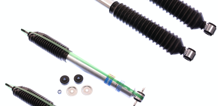 84-'01 JEEP Cherokee (XJ) 4WD Bilstein 5100 3.5-4" Front & 3.5-4" Rear Lift Shocks-24-188197-33-066868