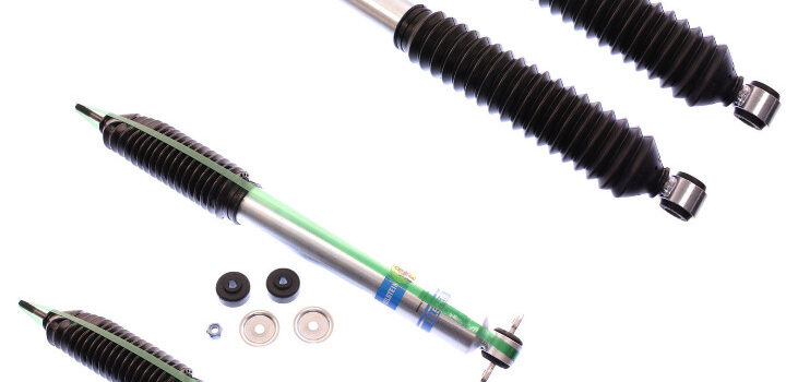 84-'90 JEEP Wagoneer (XJ) 4WD Bilstein 5100 3.5-4" Front & Rear Lift Shocks-24-188197-33-066868
