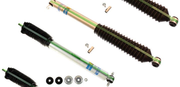 84-'90 JEEP Wagoneer (XJ) 4WD Bilstein 5100 5-6" Front & 5-6" Rear Lift Shocks-24-185943-33-151663