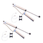 84-'90 JEEP Wagoneer (XJ) 4WD Bilstein 5160 3.5-4" Rear Lift Shocks-2x25-187816