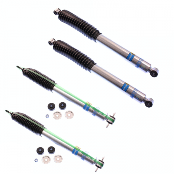 93-98 JEEP Grand Cherokee (ZJ) 4WD Bilstein 5100 3.5-4" Front & Rear Lift Shocks-24-188197-24-186223