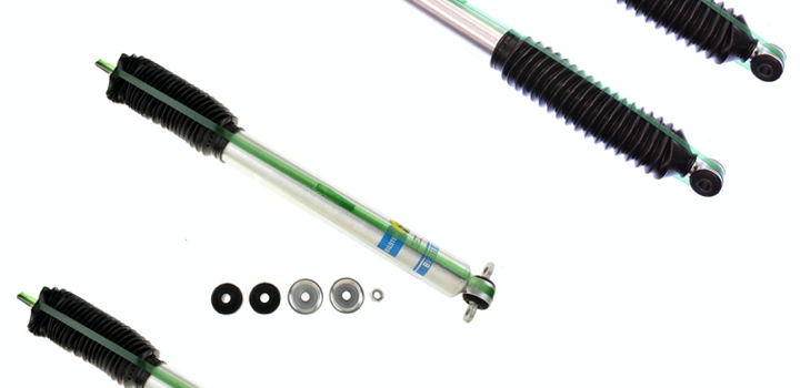 93-'98 JEEP Grand Cherokee (ZJ) 4WD Bilstein 5100 6" Front & 6" Rear Lift Shocks-24-185943-33-151618