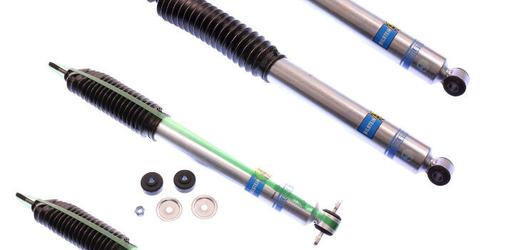 93 JEEP Grand Wagoneer (ZJ) 4WD Bilstein 5100 3.5-4" Front & Rear Lift Shocks-24-188197-24-186223