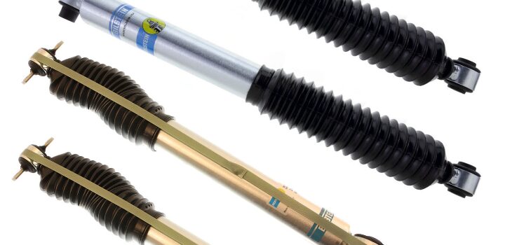 95-'99 Chevy/GMC Yukon 4dr 4WD Bilstein 5100 4-6" Front & 2-4" Rear Lift Shocks-33-061399-24-185615