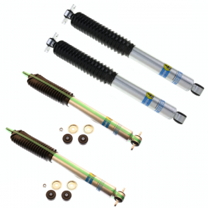 96-'06 JEEP Wrangler (TJ) 4WD Bilstein 5100 3" Front & 3" Rear Lift Shocks-24-185257-24-185264