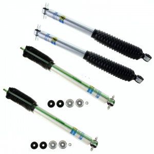 96-'06 JEEP Wrangler (TJ) 4WD Bilstein 5100 5-6" Front & 5-6" Rear Lift Shocks-24-185943-33-185934