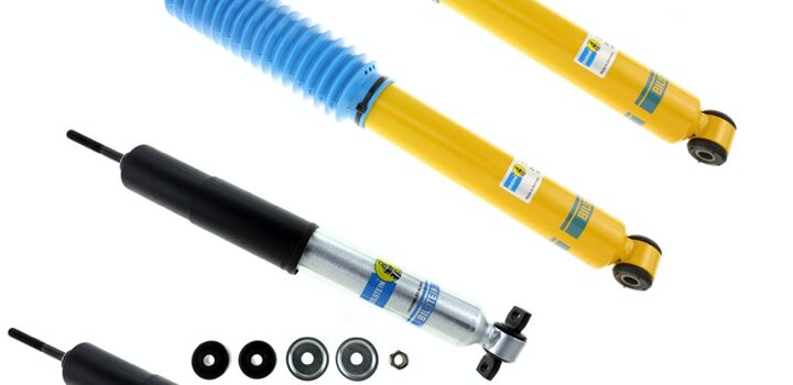 97-'02 Ford Expedition 2WD Bilstein 5100 3" Front & 0-1" Rear Lift Shocks-24-185400-24-185202