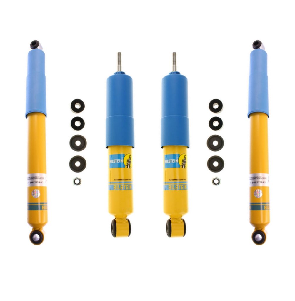 Bilstein 4600 Front, Rear Shocks for 05'21 NISSAN Frontier 2WD/4WD