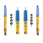 98-'04 NISSAN Frontier 4WD Bilstein 4600 0-3" Front & 0-2" Rear Lift Shocks