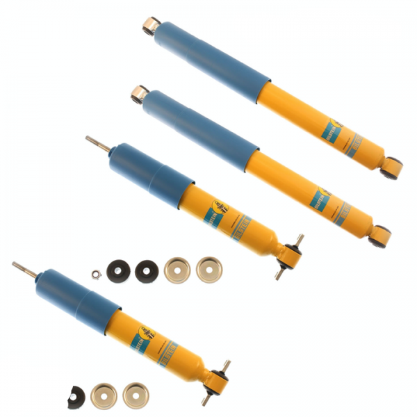 98-'09 MAZDA B2300-B4000 2WD Bilstein 4600 3" Front & 0-1" Rear Lift Shocks-24-196260-24-196277