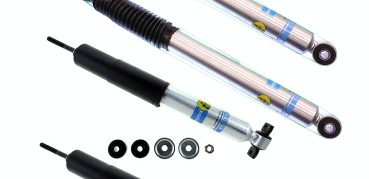 99-'06 Chevy / GMC Sierra 1500 2WD Bilstein 5100 6" Front & 4-5" Rear Lift Shocks