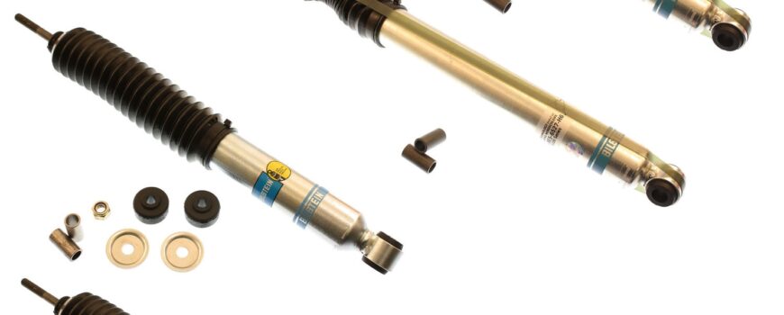 99-'16 Ford F350 2WD Bilstein 5100 4" Front & 0-1" Rear Lift Shocks