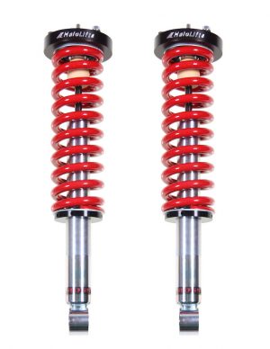 BOSS 0-3 Lift Front Coilovers for 2009-2013 Ford F150 Red