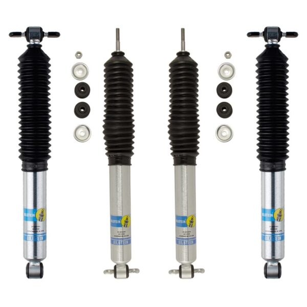 Bilstein 5100 0-2" Front and 0-2" Rear Lift Shocks for 1997-2006 JEEP Wrangler TJ 4WD