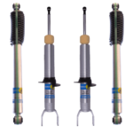Bilstein 5100 0-2.75" Front 0-1" Rear Lift Shocks for 2009-2010 Dodge Ram 1500 4WD