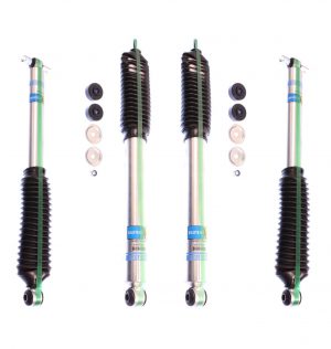 Bilstein 5100 1.5-3" Front 2" Rear Lift Shocks 2007-2018 Jeep Wrangler JK